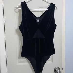 Velvet bodysuit